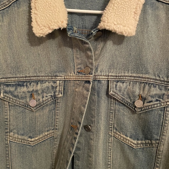 Denim sherpa jacket - Picture 2 of 4